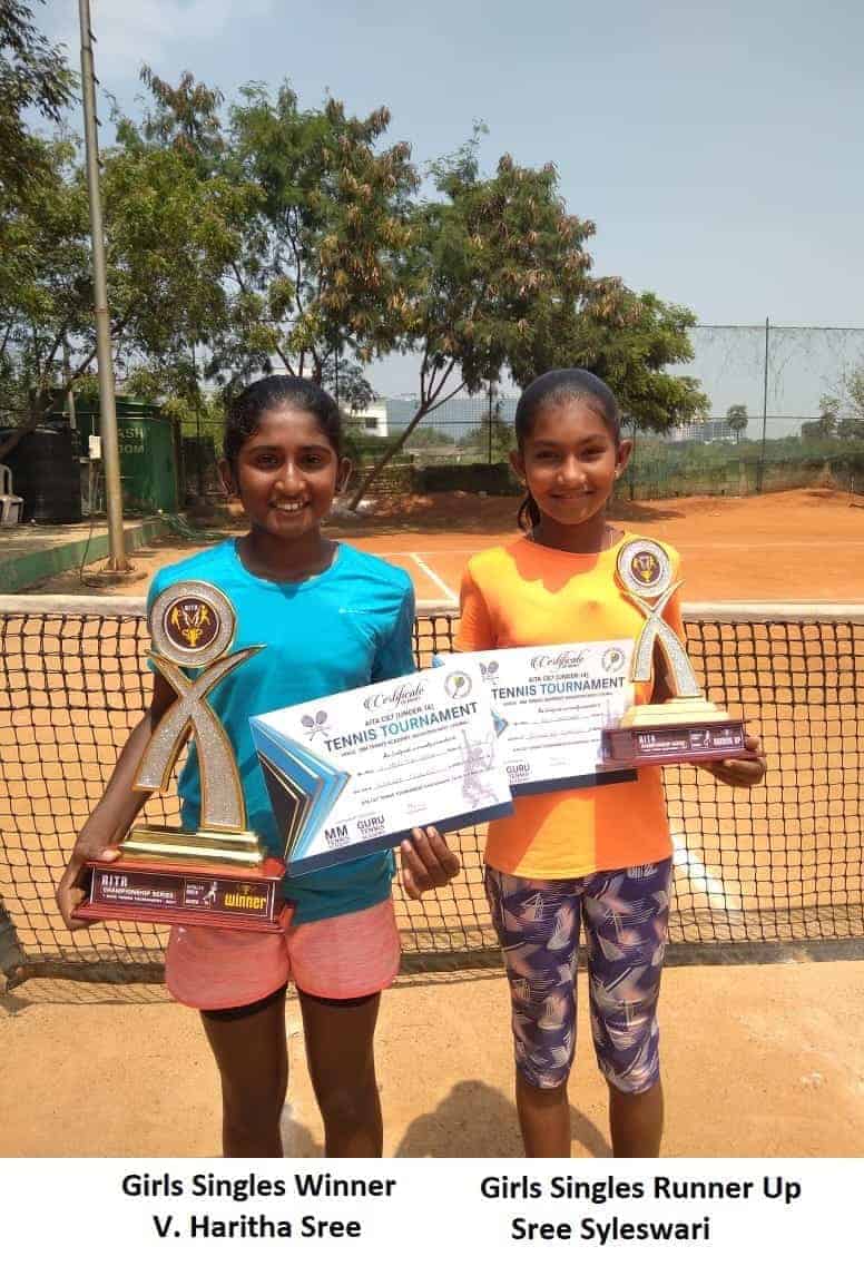 Chennai All India Ranking Tennis Tournament CS(7) U 14 held at M M Tennis Academy (1-6 March 2021)